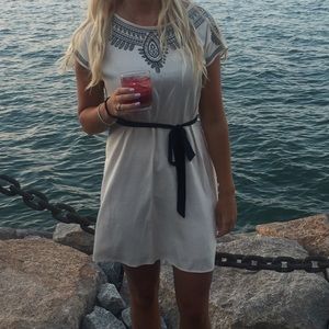 Lightweight short sleeve summer dress